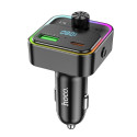 Hoco QC3.0 PD 30W E81 FM transmitter – černá