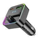 Hoco QC3.0 PD 30W E81 FM transmitter – černá