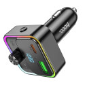 Hoco QC3.0 PD 30W E81 FM transmitter – černá