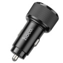 Nabíječka Hoco NZ14B do auta 2× USB-C 50W černá