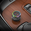 Nabíječka Hoco NZ14B do auta 2× USB-C 50W černá