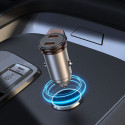 Nabíječka do auta Hoco NZ16B 45W 2× USB-C šedá