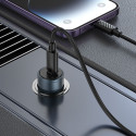 Hoco Z57 30W USB‑C do auta + kabel USB‑C/Lightning šedá