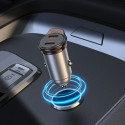 Nabíječka do auta Hoco NZ16B 45W 2× USB-C - šedá