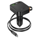 Nabíječka do auta Hoco NZ18 20W USB-C + kabel 1 m - černá