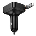 Nabíječka do auta Hoco NZ18 20W USB-C + kabel 1 m - černá
