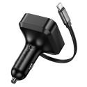 Nabíječka do auta Hoco NZ18 20W USB-C + kabel 1 m - černá