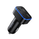 Nabíječka do auta Hoco Z63 42W 2×USB-C + 2×USB-A – černá