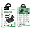 Nabíječka do auta Hoco Z64 240W (2xUSB-A + 2xUSB-C) - černá