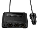 Nabíječka do auta Hoco Z64 240W (2xUSB-A + 2xUSB-C) - černá