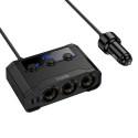 Nabíječka do auta Hoco Z64 240W (2xUSB-A + 2xUSB-C) - černá
