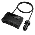 Nabíječka do auta Hoco Z64 240W (2xUSB-A + 2xUSB-C) - černá
