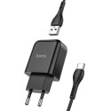 Nabíječka Hoco N2 10W + kabel USB-C - černá