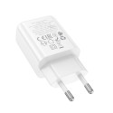 Nabíječka Hoco N62 30W USB-C pro telefony - bílá