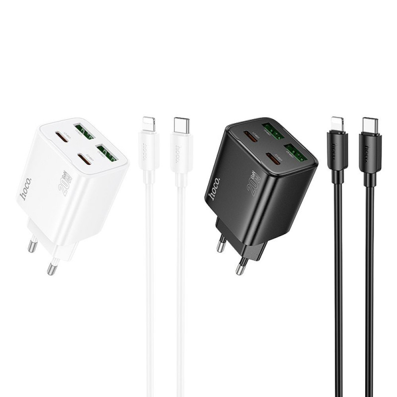 Nabíječka Hoco N55 pro mobilní zařízení - bílá