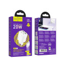 Nabíječka Hoco N55 4x port bílá (USB‑C + USB‑A)