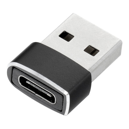 Redukce USB-C na USB-A black (USB-C→USB-A)