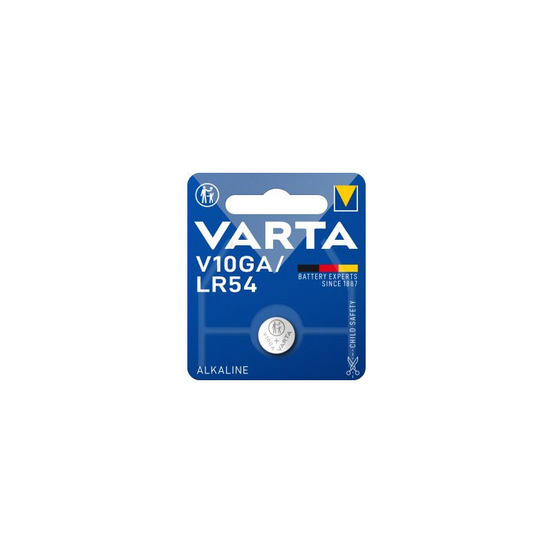 Baterie Varta V10GA (Type LR54) pro hodinky a zařízení - 1 ks