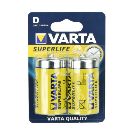 VARTA R20 Superlife 1,5 V - baterie Type D (2 ks)