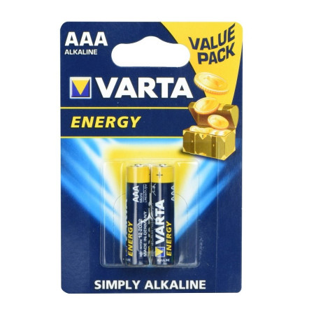 VARTA Energy R3 (AAA) 1,5V alkalická – 2 ks