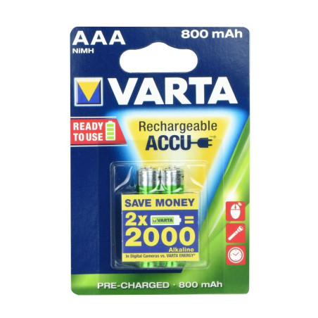 VARTA R3 (AAA) 800 mAh dobíjecí baterie 2 ks
