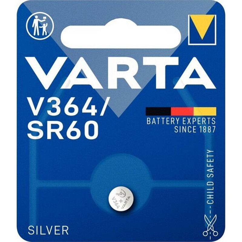 Baterie VARTA V364 (SR60) pro hodinky - stříbrná