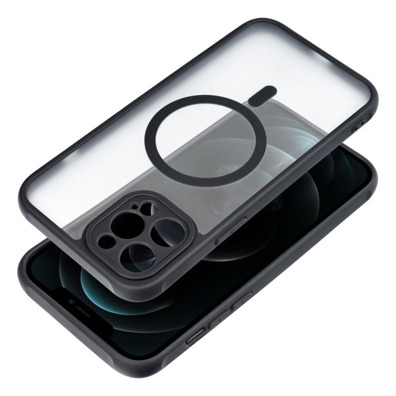 Kryt FULL MATTE MAG COVER pro iPhone 12 PRO MAX - černý
