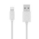 BASEUS CALUN-02 nabíjecí a datový kabel USB/Lightning 1m, bílý