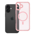 Kryt FULL MATTE MAG COVER iPhone 16 Plus světle růžová