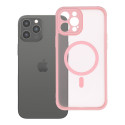 Kryt FULL MATTE MAG COVER iPhone 12 Pro Max - světle růžový
