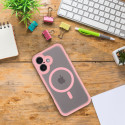 Kryt Full Matte Mag Cover iPhone 16 Pro - světle růžová