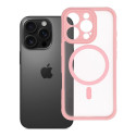 Kryt Full Matte Mag Cover iPhone 16 Pro - světle růžová