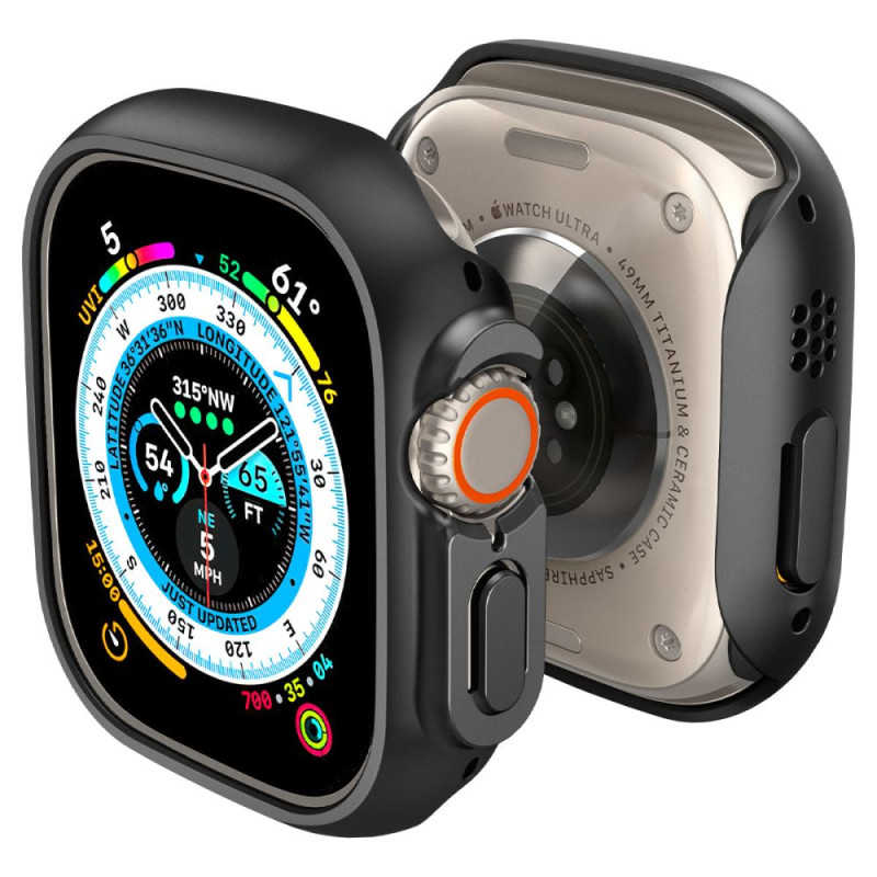 SPIGEN Thin Fit Ochranný kryt pro Apple Watch Ultra (49mm), černý