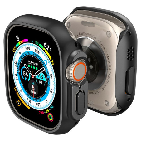 SPIGEN Thin Fit Ochranný kryt pro Apple Watch Ultra (49mm), černý