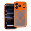 Kryt iPhone 16 PRO MAX MagSafe - orange (Full Matte)