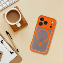 Kryt iPhone 16 PRO MAX MagSafe - orange (Full Matte)
