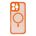 Kryt iPhone 16 PRO MAX MagSafe - orange (Full Matte)