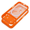 Kryt iPhone 16 PRO MAX MagSafe - orange (Full Matte)
