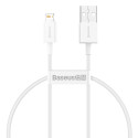 BASEUS CALYS-02 Superior datový a nabíjecí kabel USB/Lightning 12W, 0,25m, bílý