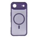 Kryt iPhone 17 Full Matte Mag Cover pro iPhone 17 - fialový