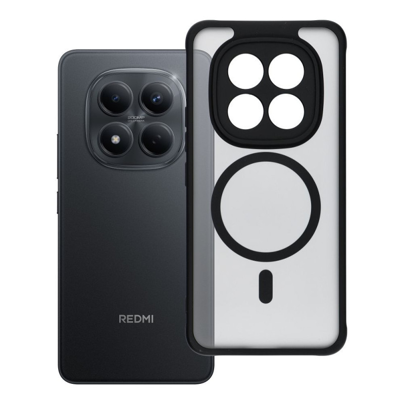 Kryt Redmi Note 15 PRO pro Xiaomi Redmi Note 15 PRO 4G - černý (Full Matte Mag Cover)