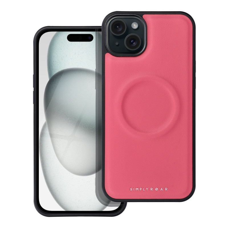 Kryt ROAR MAG MORNING pro iPHONE 15 Plus - růžový