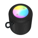 Bezdrátový reproduktor Hoco HC30 5W RGB LED černý