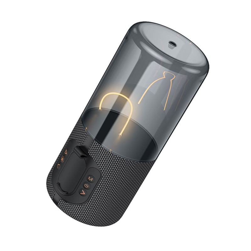 Bezdrátový reproduktor Hoco BS64 pro smartphony a audio zařízení - šedý