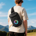 Bluetooth reproduktor Hoco HC42 8W 6L batoh – černý