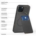Kryt Dux Ducis RAFI II MAG pro iPhone 15 Plus - černý