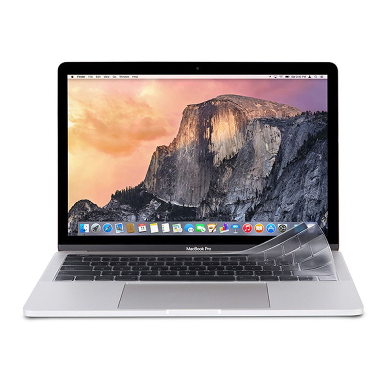 Ochranná fólie WiWU RETINA KEYBOARD FILM pro MacBook Pro 14.2" 2021 (A2442) - transparentní