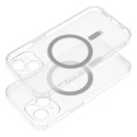 Kryt Frost Mag Cover MagSafe iPhone 14 Plus - průhledný