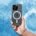 Kryt Frost MagSafe pro Samsung S24 PLUS – transparentní