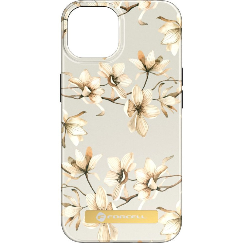 Kryt Forcell F-PROTECT Mirage pro iPhone 14 PLUS - spring flowers (Magsafe)